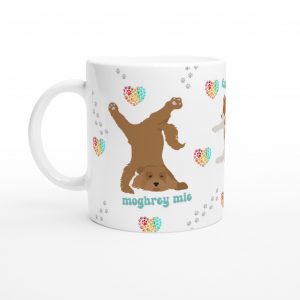 Dog Yoga - Manx Salutations - 11oz White Mug