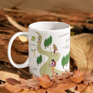 Let's Go Hiking! - 11oz White Mug